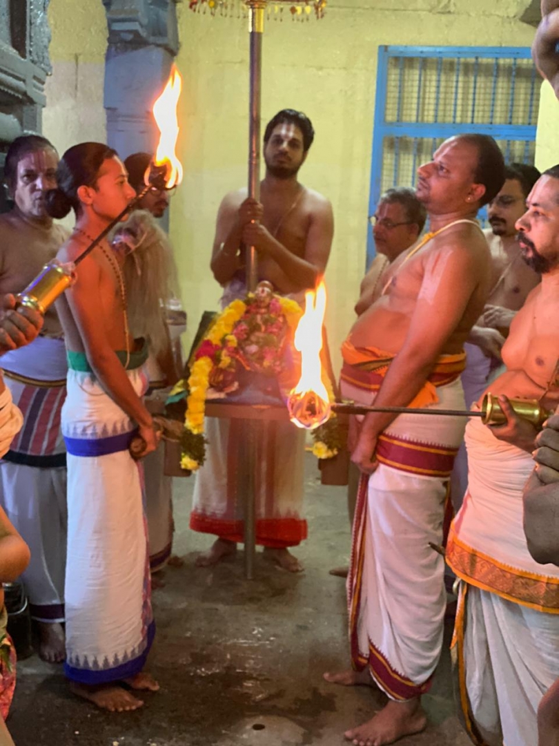 திருக்கோவலூர் - திரு அத்யயன உத்ஸவம் - திருவாய்மொழித்திருநாள் 7,8, சாற்றுமறை - நம்மாழ்வார் திருவடிதொழல்